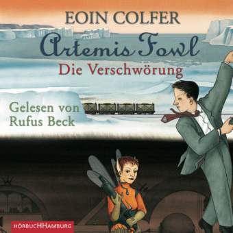 Artemis Fowl - Die Verschwörung, 4 Audio-CDs