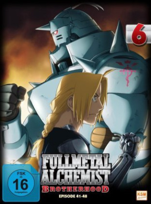Fullmetal Alchemist: Brotherhood, 2 DVDs. Vol.6