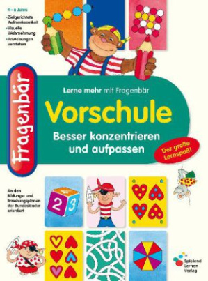 Fragenbär, Vorschule - Besser konzentrieren und aufpassen