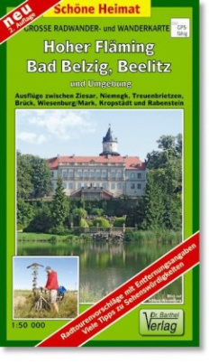 Doktor Barthel Karte Hoher Fläming, Bad Belzig, Beelitz und Umgebung