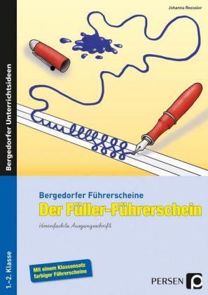 Der Füller-Führerschein, Vereinfachte Ausgangsschrift